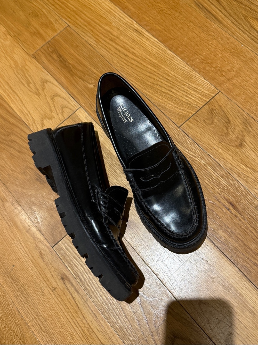 Women's Whitney Superlug Weejuns®
Penny Loafers, Lug Sole - Picture 6 of 7